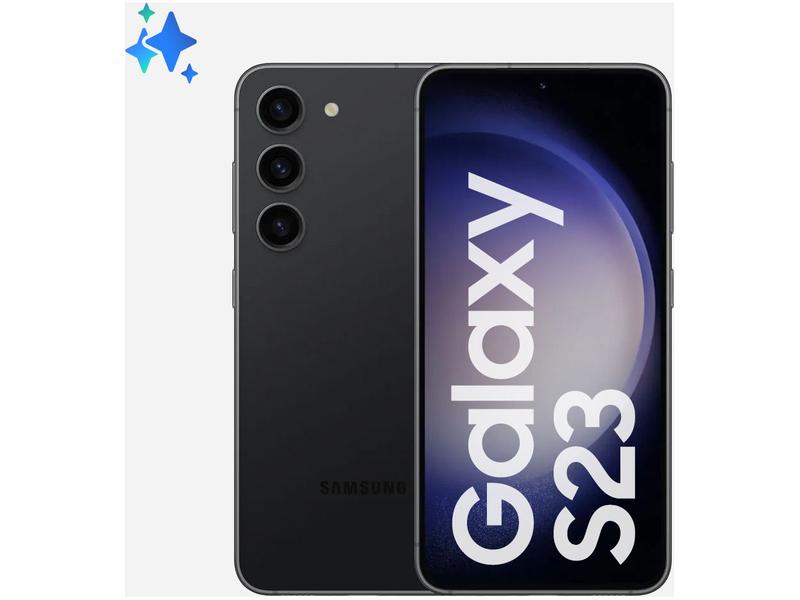 Samsung Galaxy S23 本体 ブラック au Smartphone Samsung Galaxy S23 128GB Preto 5G 8GB RAM 6,1” Câm